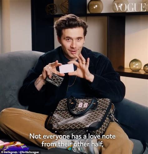 Brooklyn Beckham reveals he carries around gushing